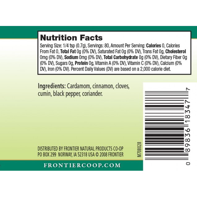 Frontier Herb Garam Masala (1x2.0 Oz)
