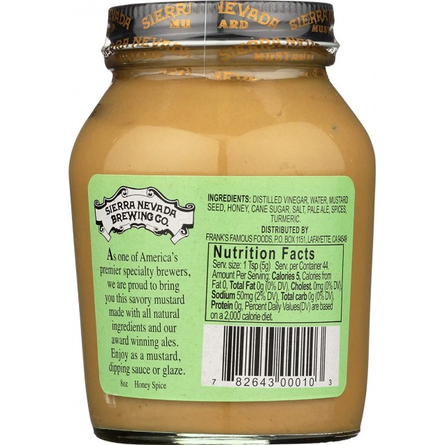Sierra Nevada Specialty Food Mustard Pale Ale/Honey (6x8OZ )