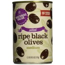 Natural Value Pitted Medium Black Olives (12x6Oz)