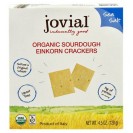 Jovial Organic Sourdough Einkorn Crackers Sea Salt (10x4.5 OZ)
