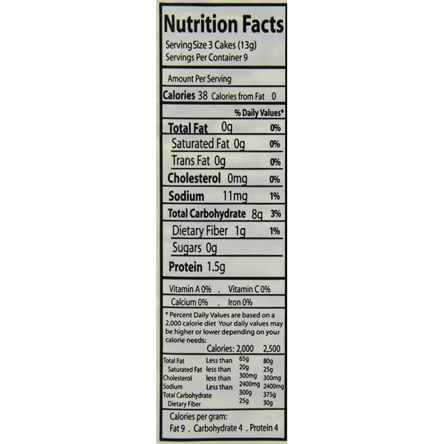 Suzie's Light Salted Corn Thin Cakes (12x4.6 OZ)