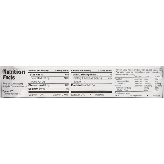 Glutino Chocolate Vanilla Creme Cookies (12x10.6 Oz)