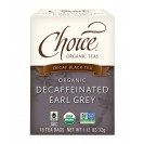 Choice Organic Teas Decaf Earl Grey (6x16 Bag)