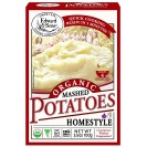 Edward & Sons Organic Mashed Potatoes Home Style, 3.5 Ounce Boxes (Pack of 6)